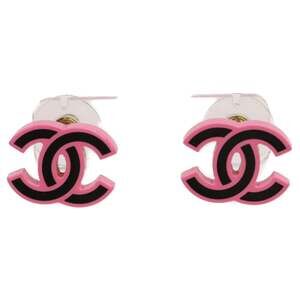 Chanel Cc Logo Earrings Metal #256694C10B